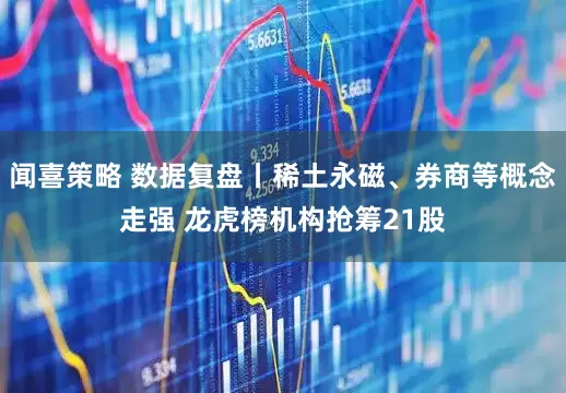 闻喜策略 数据复盘丨稀土永磁、券商等概念走强 龙虎榜机构抢筹21股